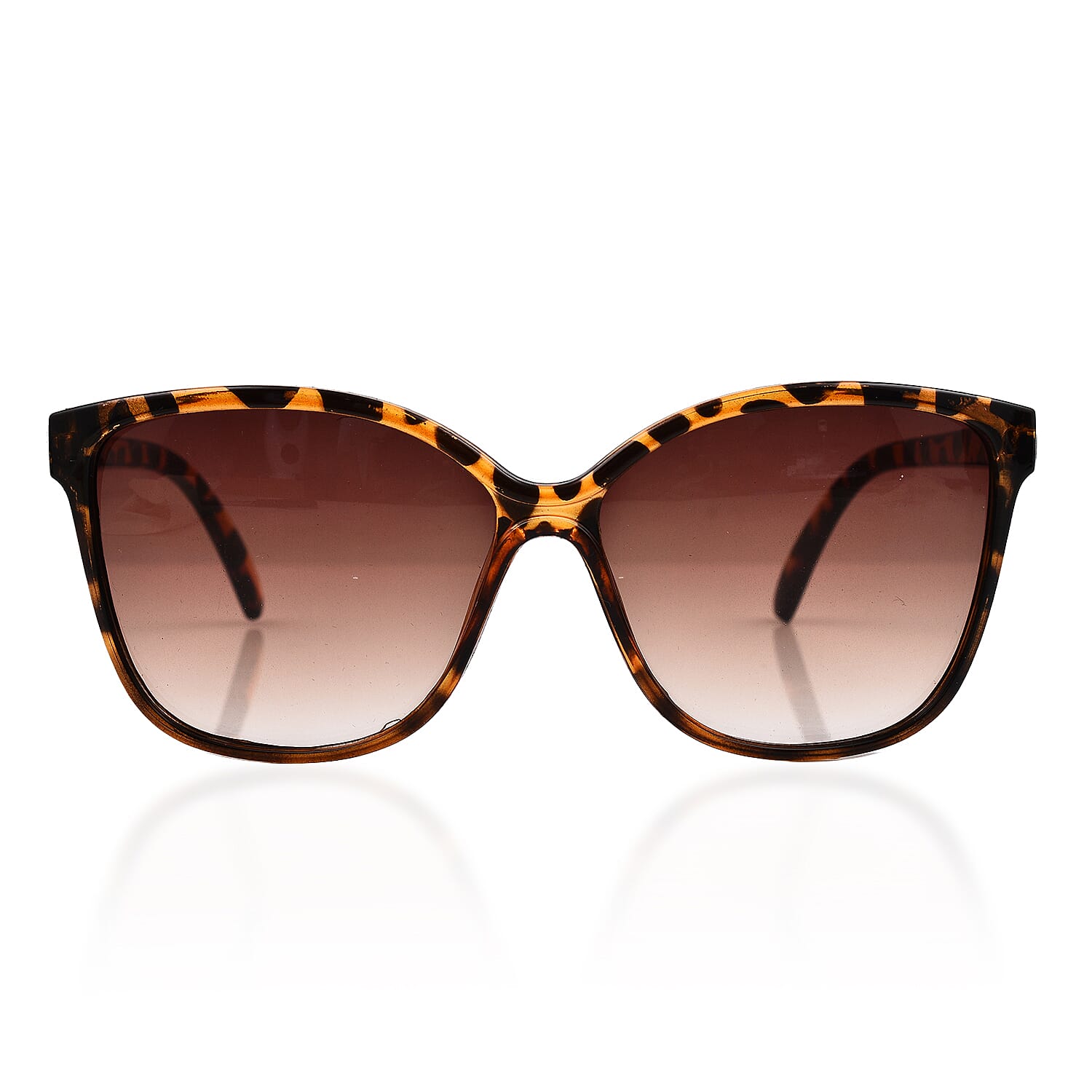 UV 400 Cat 3 Square Sunglasses - Brown