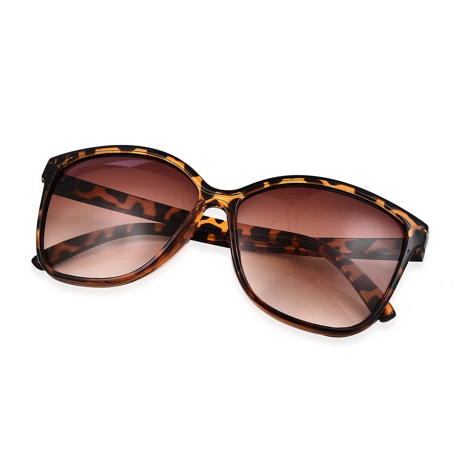UV 400 Cat 3 Square Sunglasses - Brown