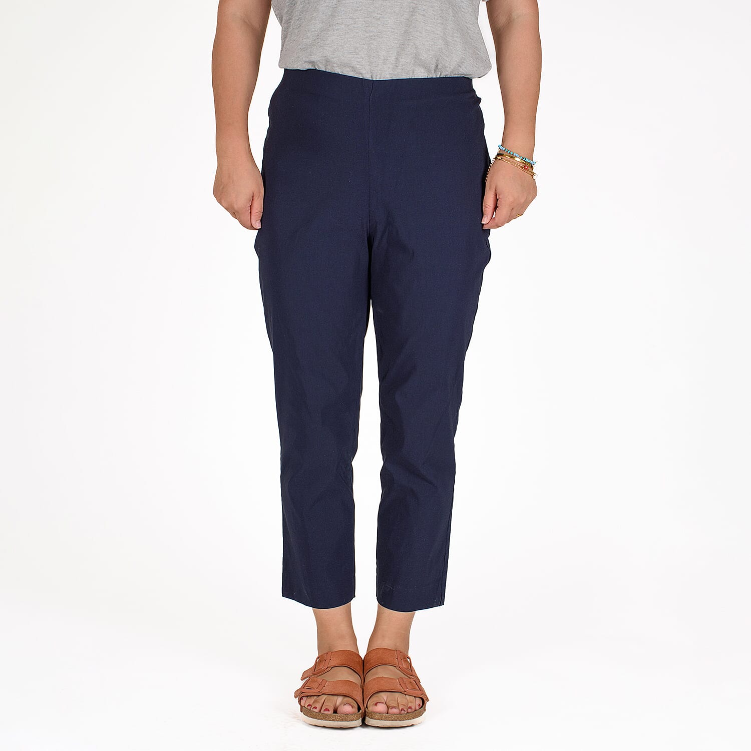 Navy best sale bengaline trousers