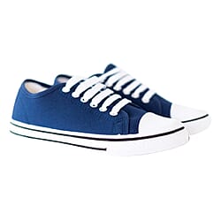 DOD - Closeout Deal Canvas Trainers (Size 3) - Black