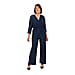 Tamsy Plisse Wrap Front Jumpsuit
