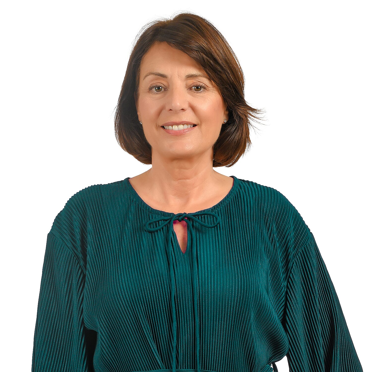 Tamsy Belted Plisse Midi Dress