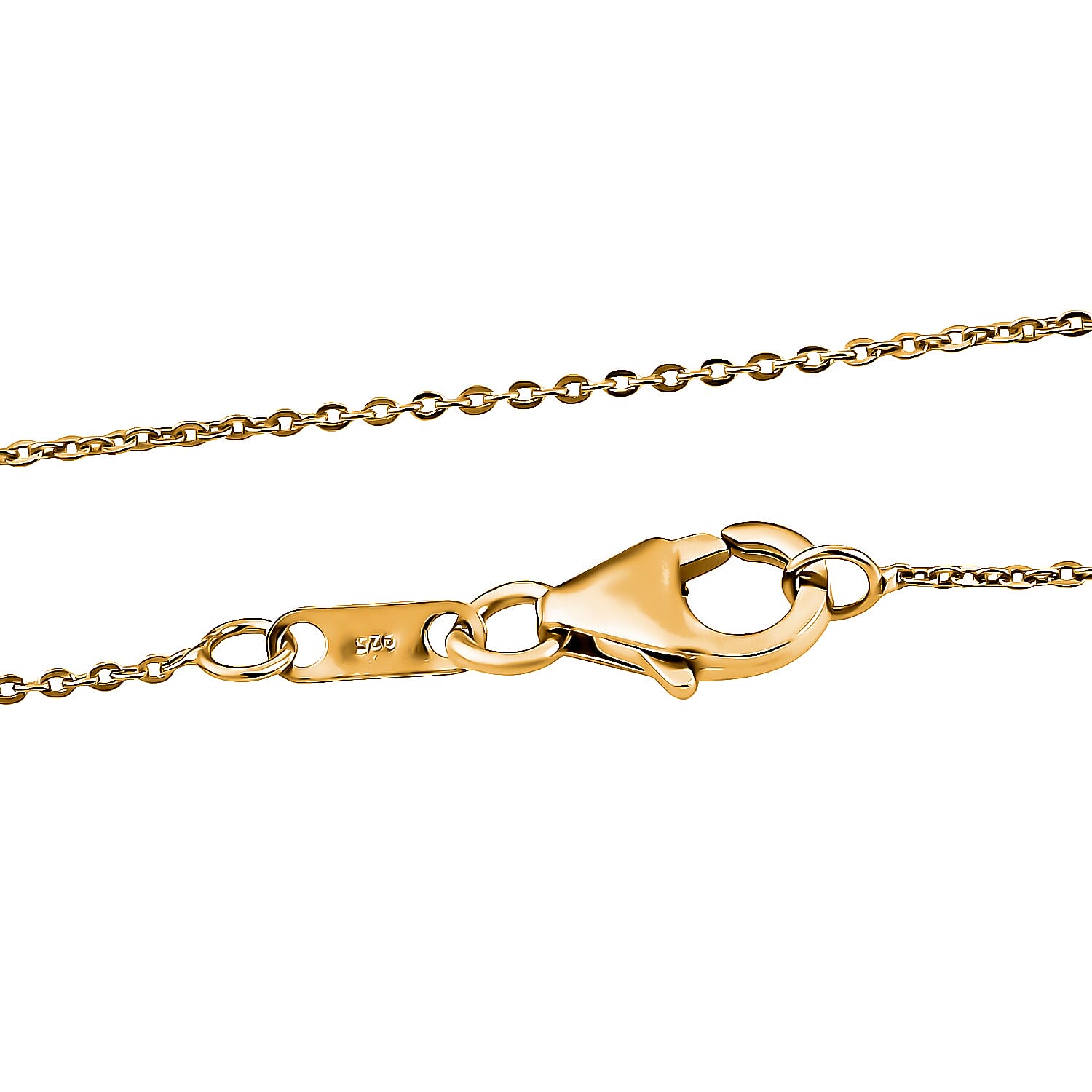 Arizona Sleeping Beauty Turquoise & Natural Zircon Winged Scarab Necklace (Size - 20) in 18K Yellow Gold Vermeil Plated Sterling Silver 1.27 Ct.