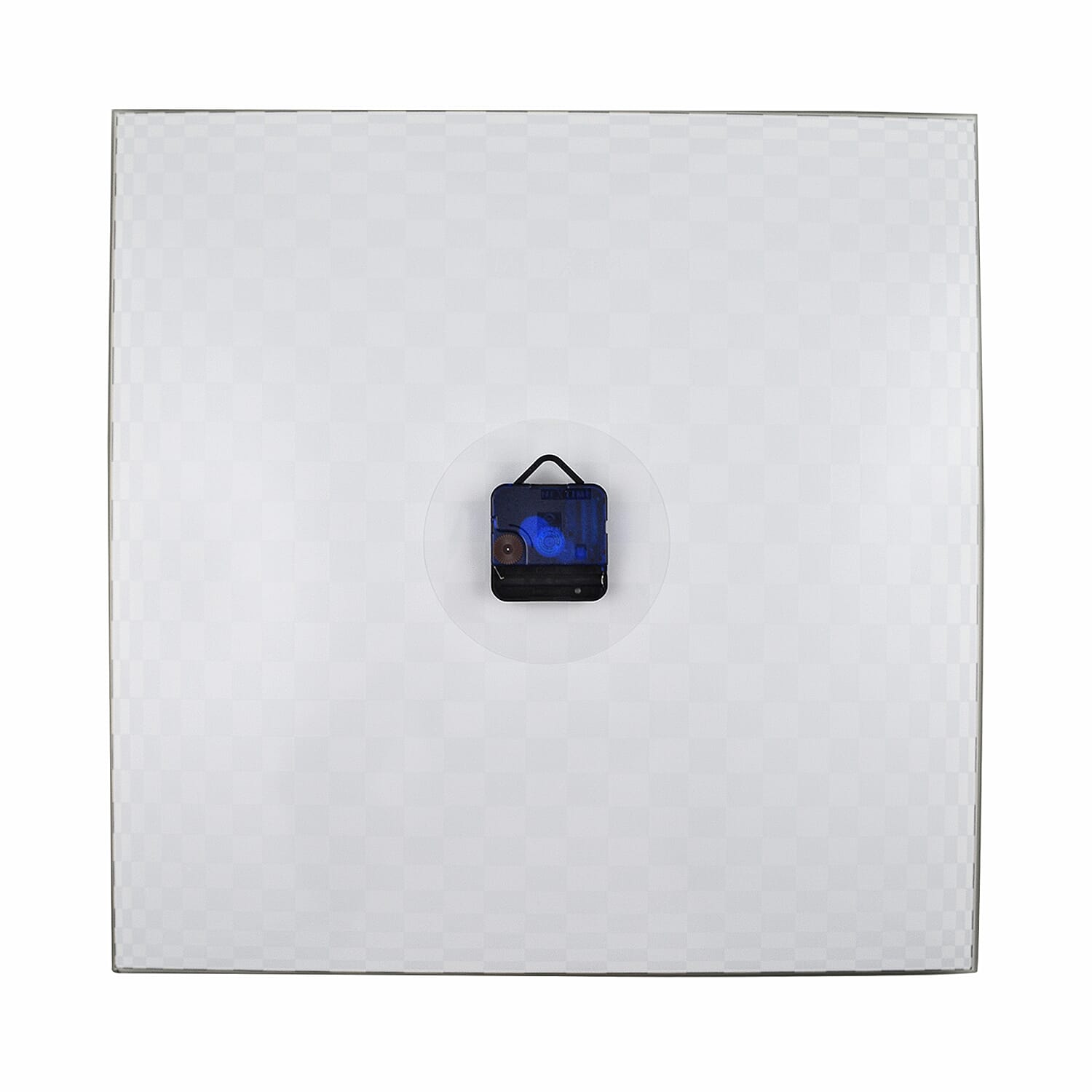 NeXtime Square Pattern Wall Clock (Size 44 cm) - Black & White