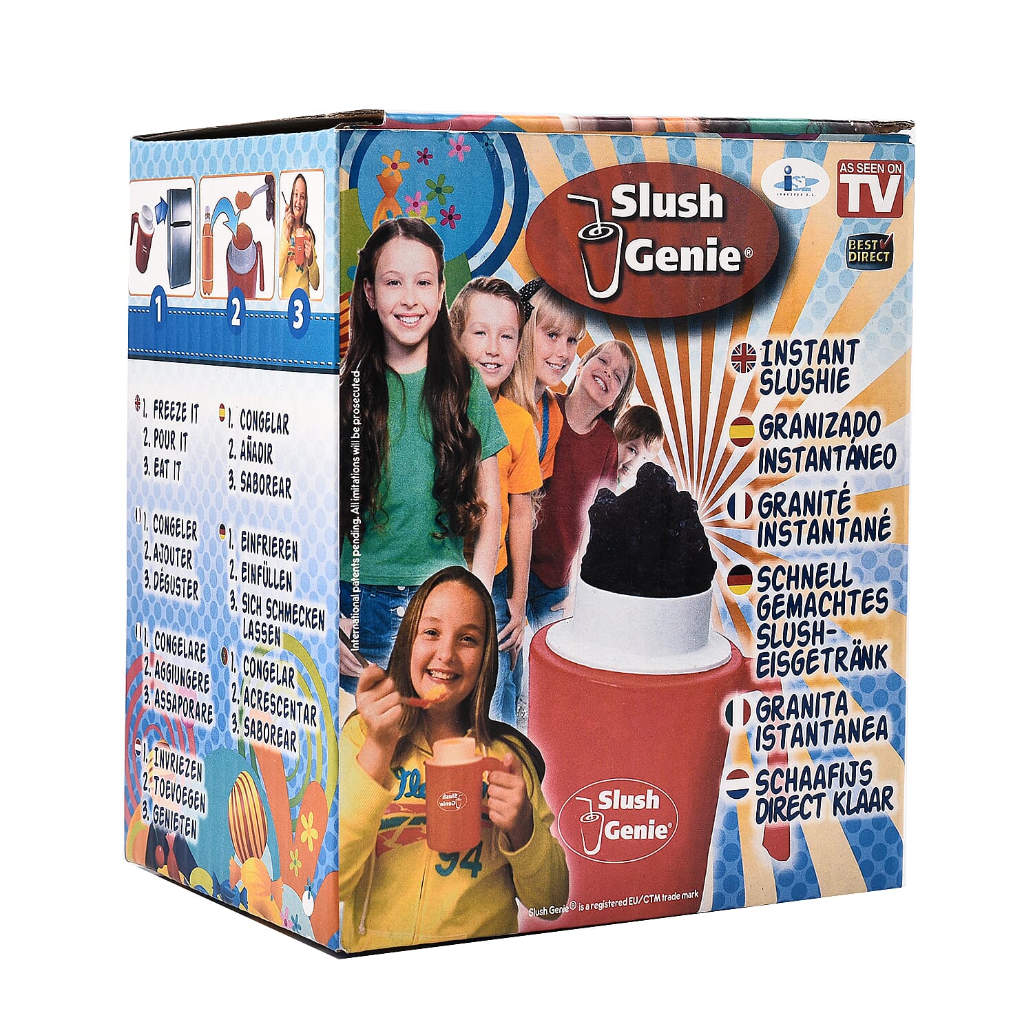 Slush Genie - Slushy Maker Cup (Size 16x13x11 cm) - Red