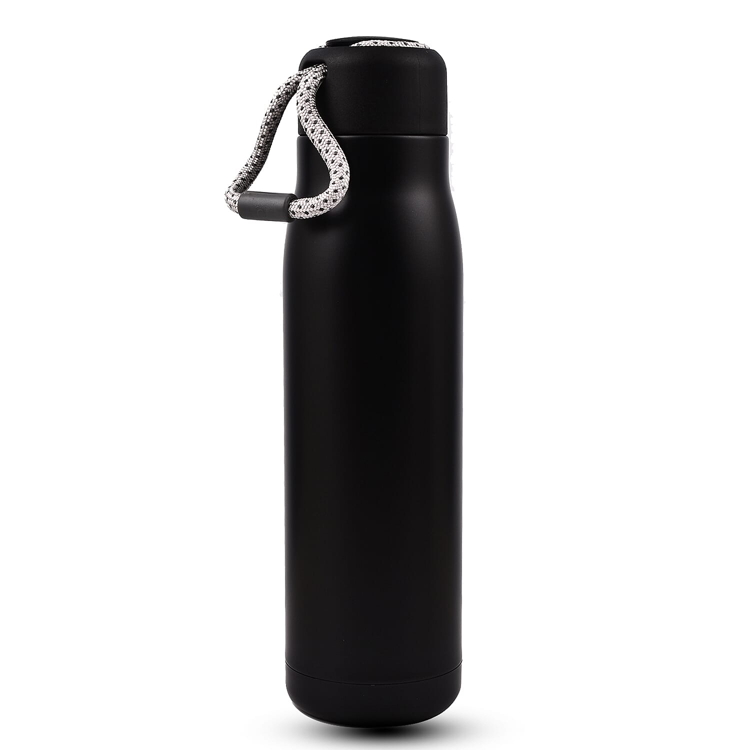 Grunwerg Lighweight Vacuum Insulated Travel Bottle (0.5L) - Black