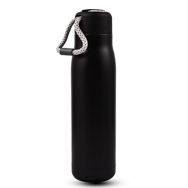 Grunwerg Lighweight Vacuum Insulated Travel Bottle (0.5L) - Black ...