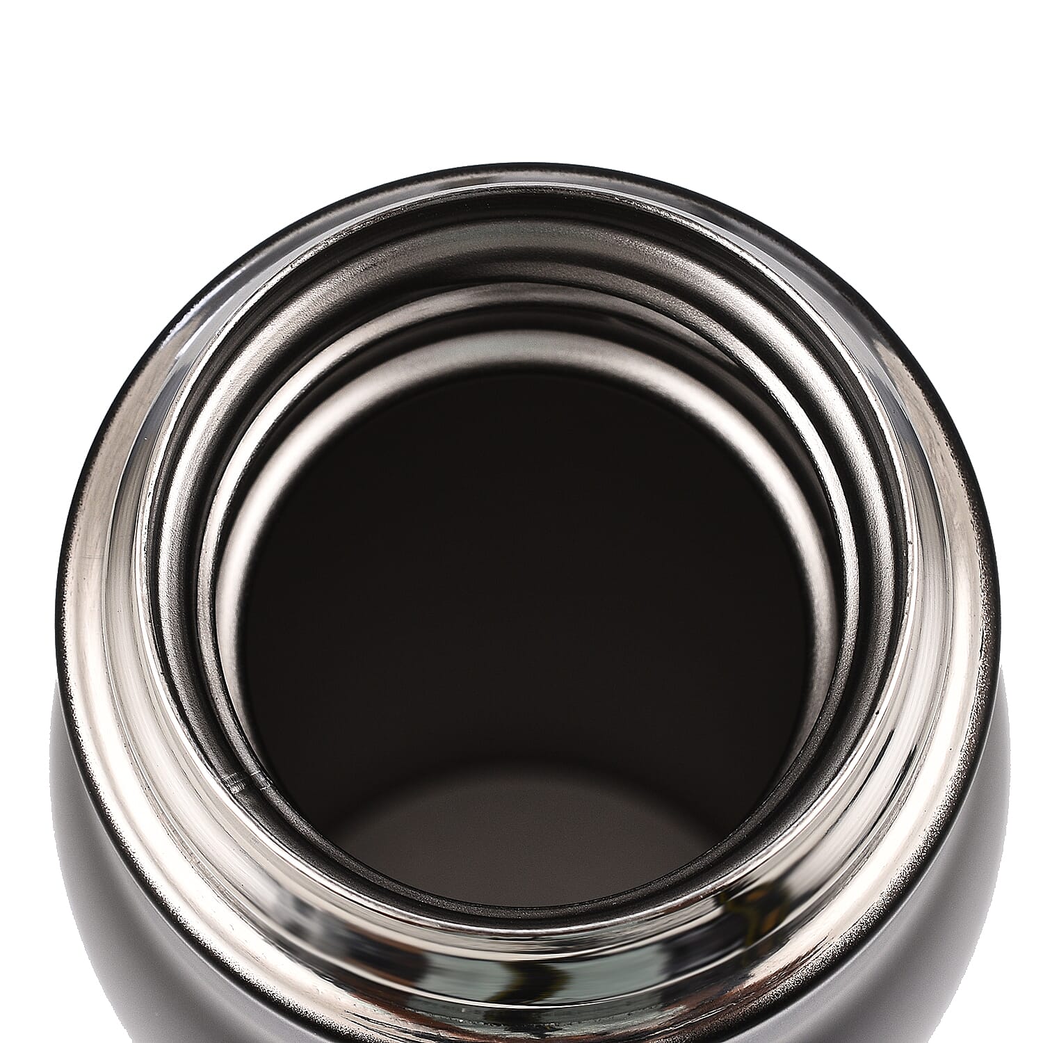 Grunwerg Lighweight Vacuum Insulated Travel Bottle (0.5L) - Black