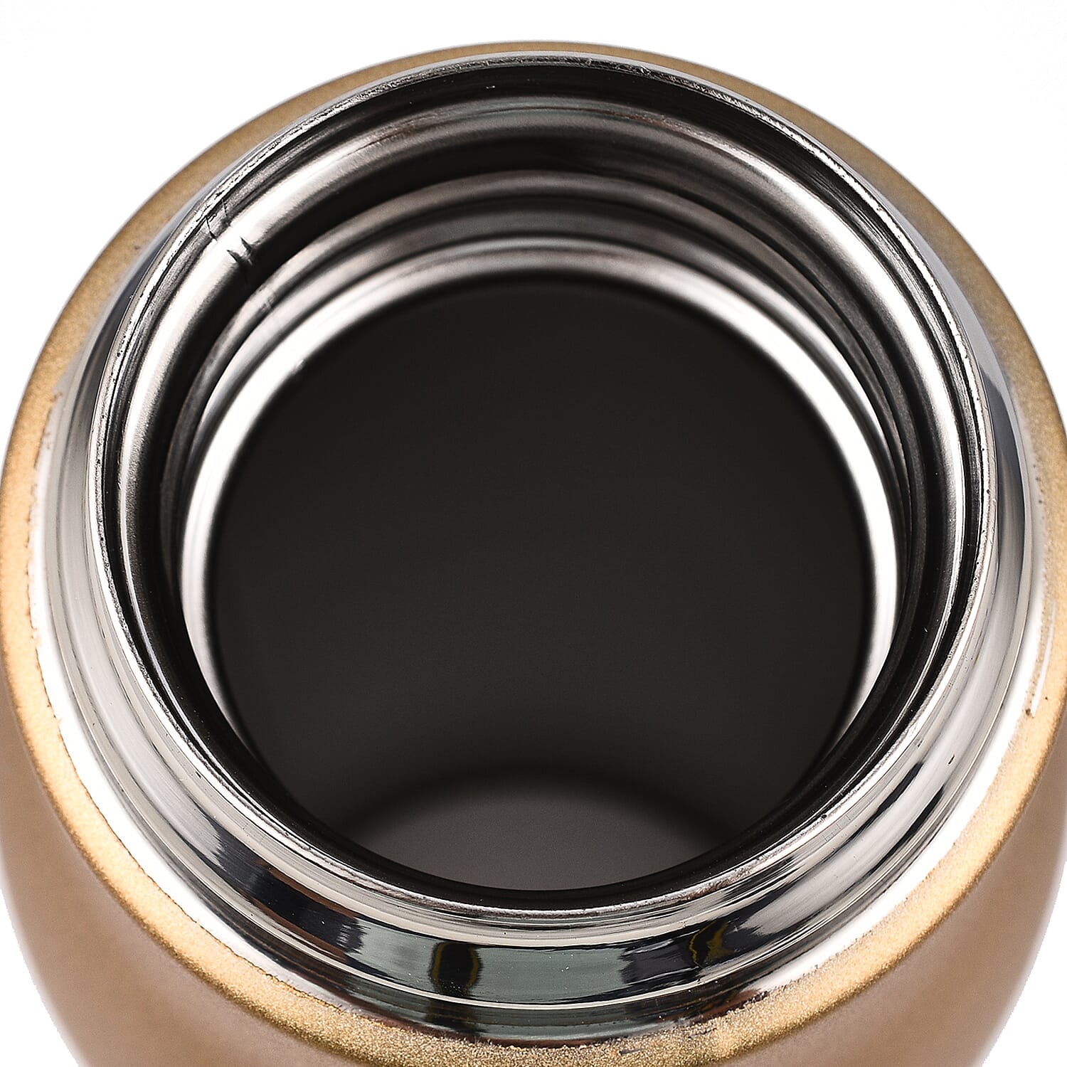 Grunwerg Lighweight Vacuum Insulated Travel Bottle (0.5L) - Matt Bronze - 10hrs HOT, 30 hrs COLD