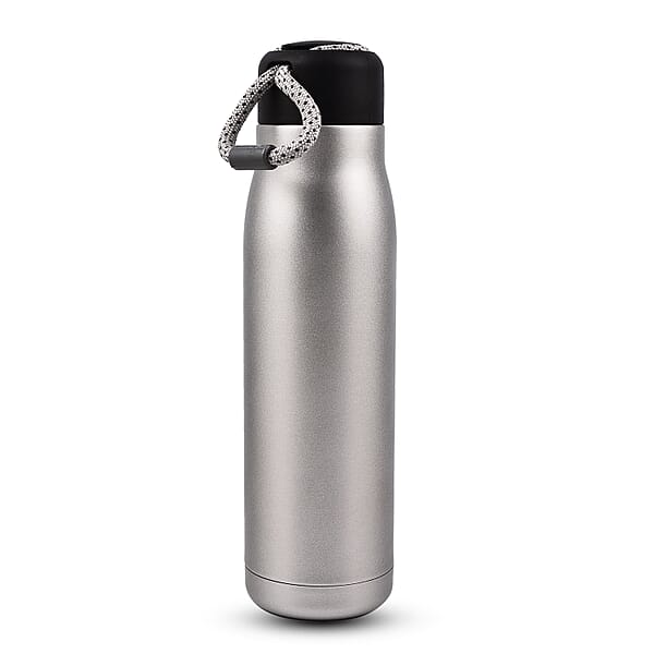 Pioneer Flasks Stainless Steel Metal Vacuum Flask 500ml, 0.5L, Black