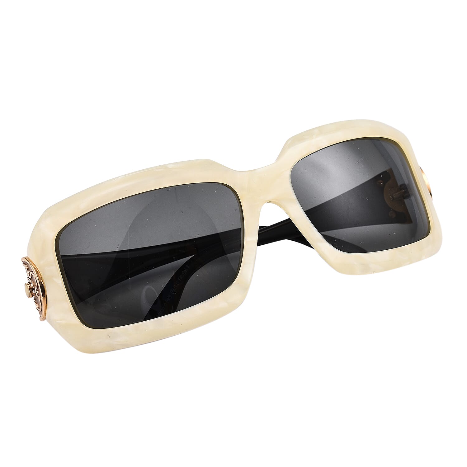 Polaroid Womens Polarised Sunglasses - Cream