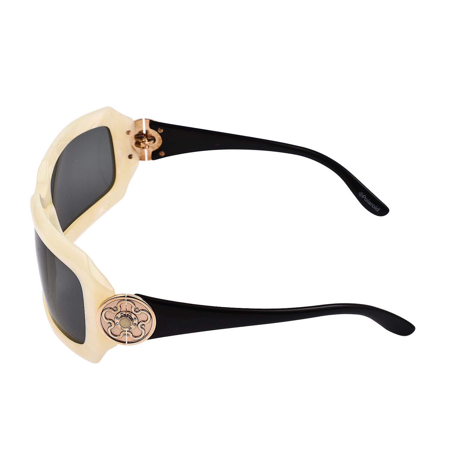 Polaroid Womens Polarised Sunglasses - Cream