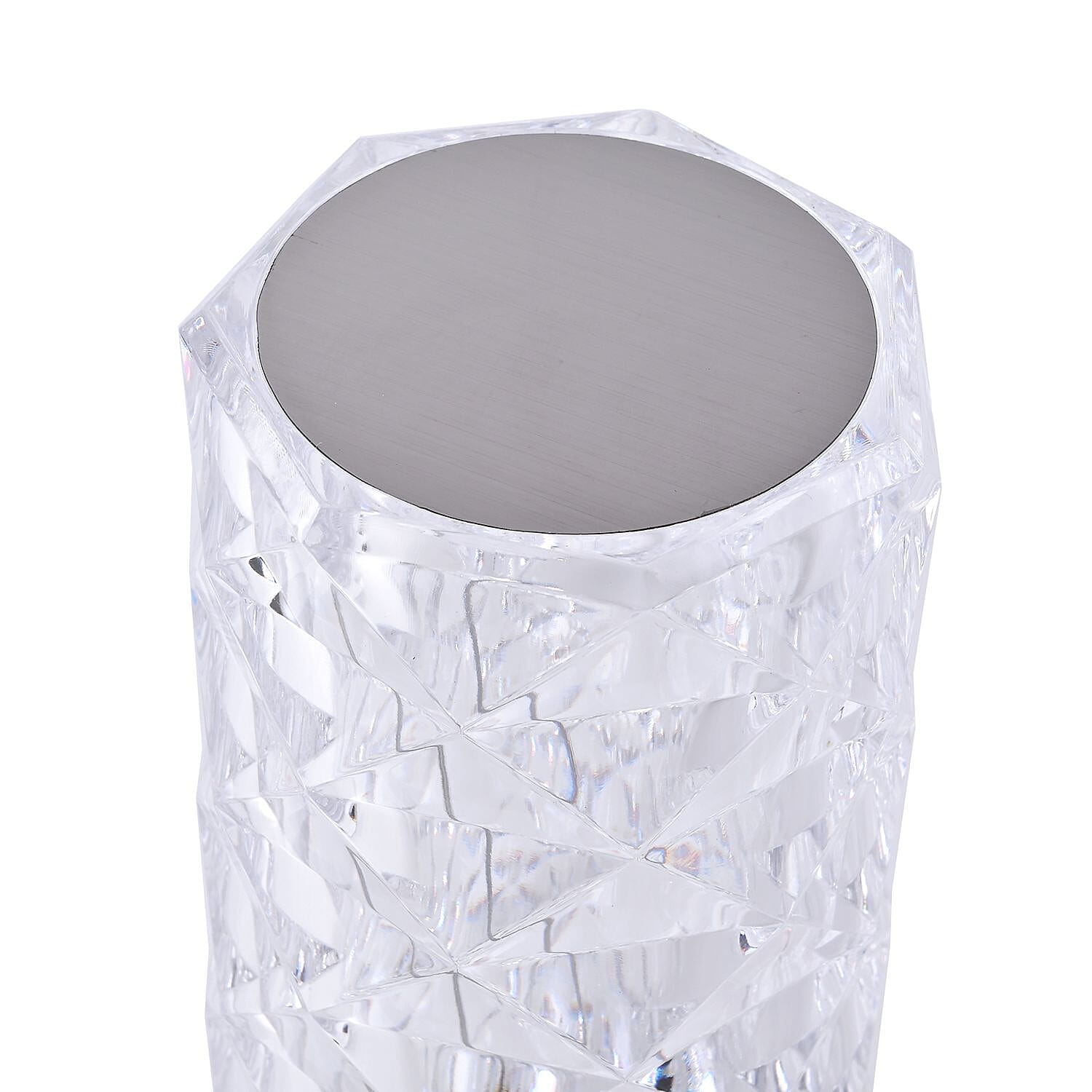 USB Rechargeable, Touch Sensor Crystal Diamond Led Table Lamp