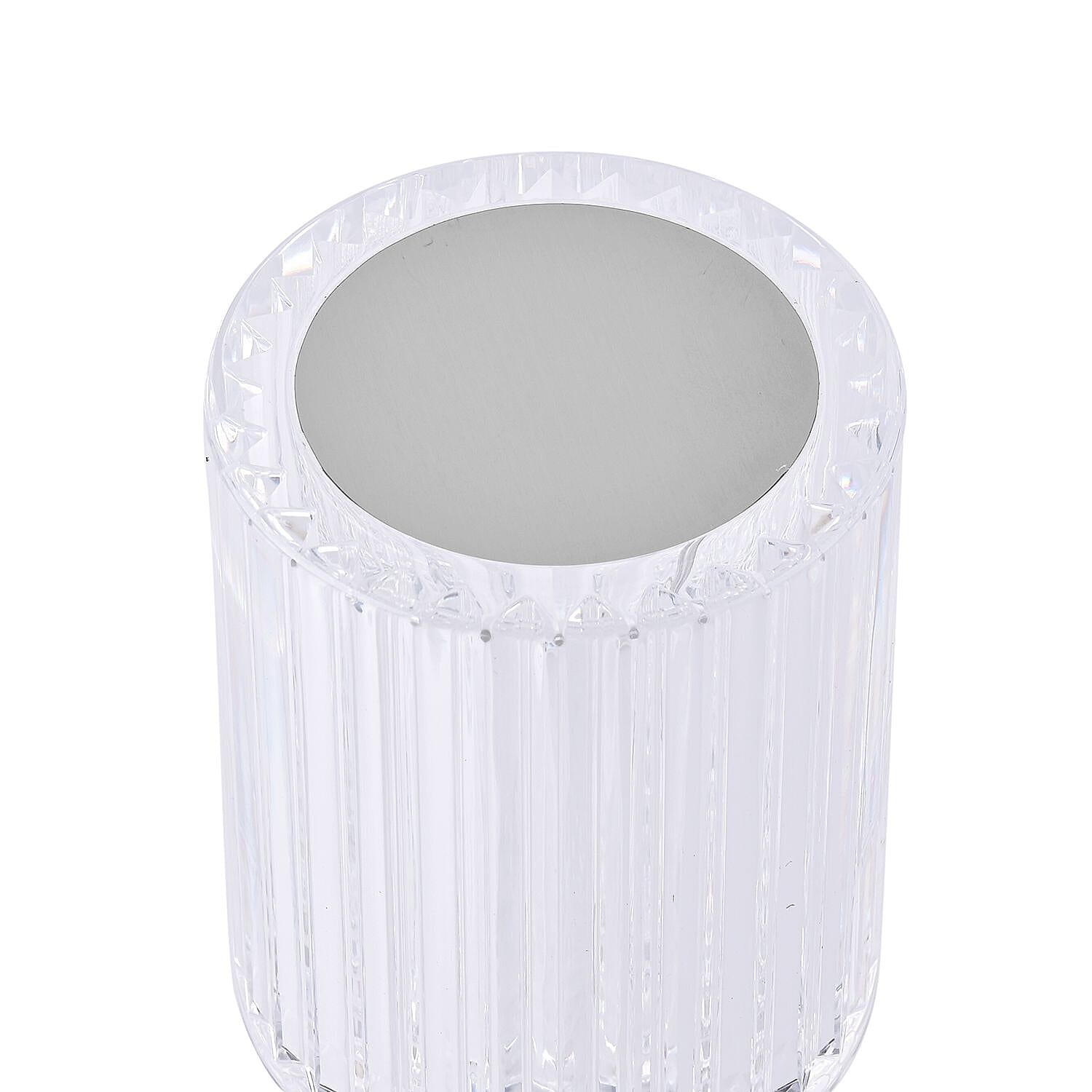 Cordless  Rechargeable Luxury LED Table Lamp - 16 RBG Multi Colour Light Changing Option With Touch Switch & Built-in 800mah Battery