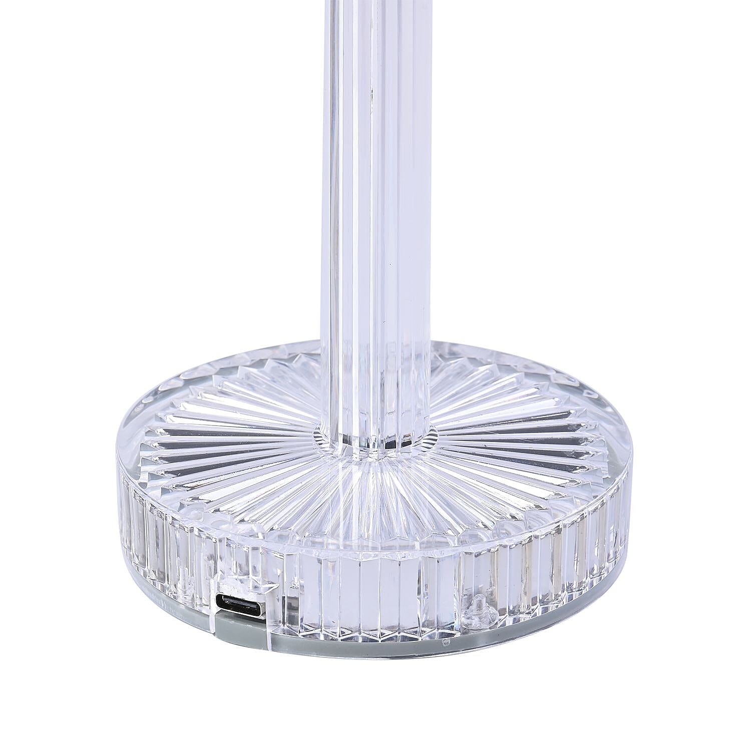 Cordless  Rechargeable Luxury LED Table Lamp - 16 RBG Multi Colour Light Changing Option With Touch Switch & Built-in 800mah Battery