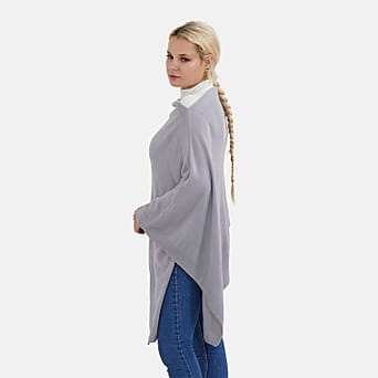 https://tjcuk.sirv.com/Products/75/5/7557729/Tamsy-Acrylic-Patterned-Poncho-Size-90x1-cm-Grey-Blue_7557729_3.jpg?w=342&h=342