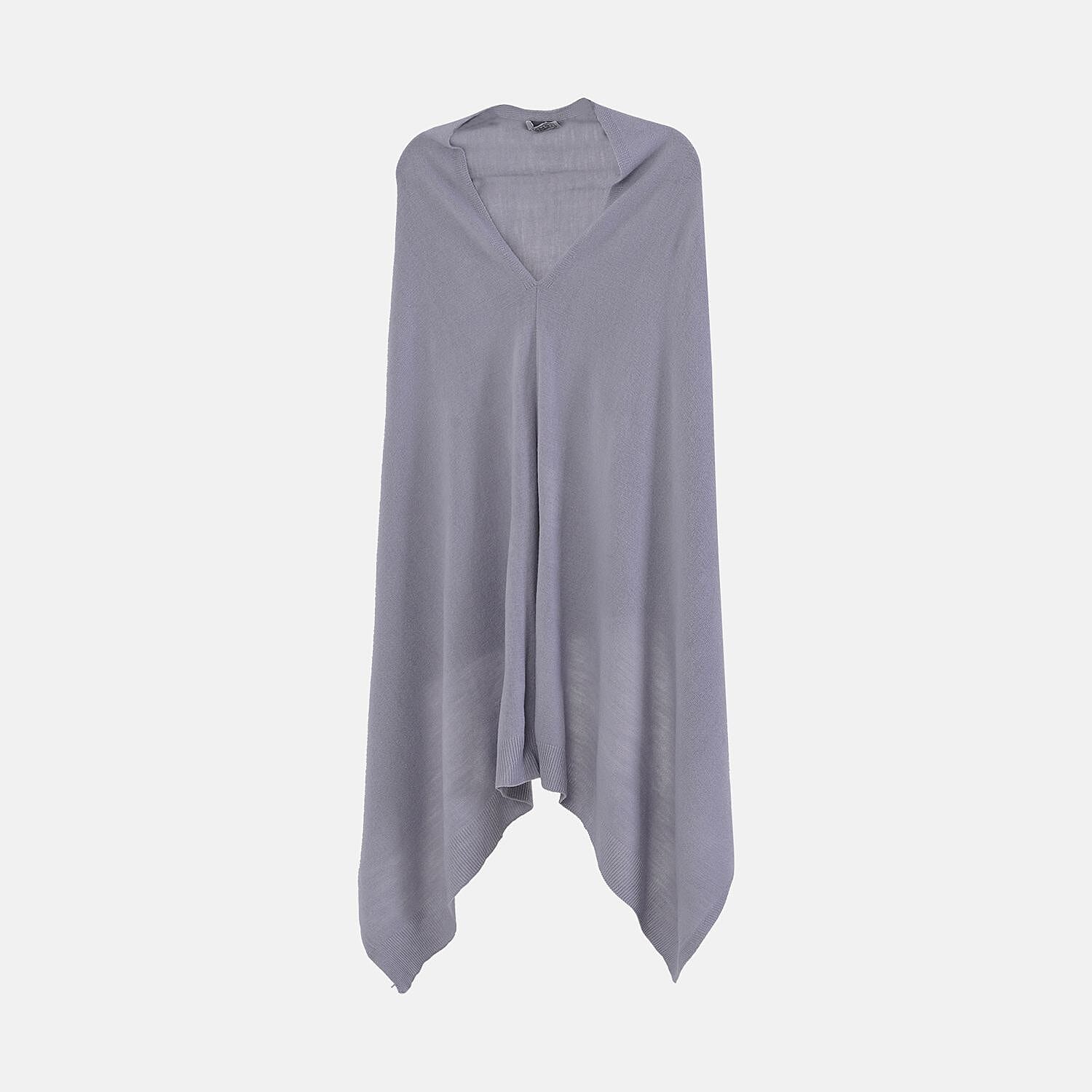 TAMSY Super Soft knitted Poncho (One Size) - Grey