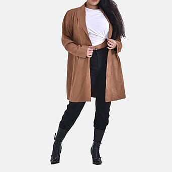 https://tjcuk.sirv.com/Products/75/5/7557826/Tamsy-Suedette-Knitted-Duster-Coat-Size-XL-Camel_7557826.jpg?w=342&h=342