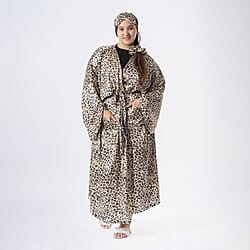 Robe with Eye Mask and Scrunchy