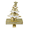 LED Gold tree stocking holder