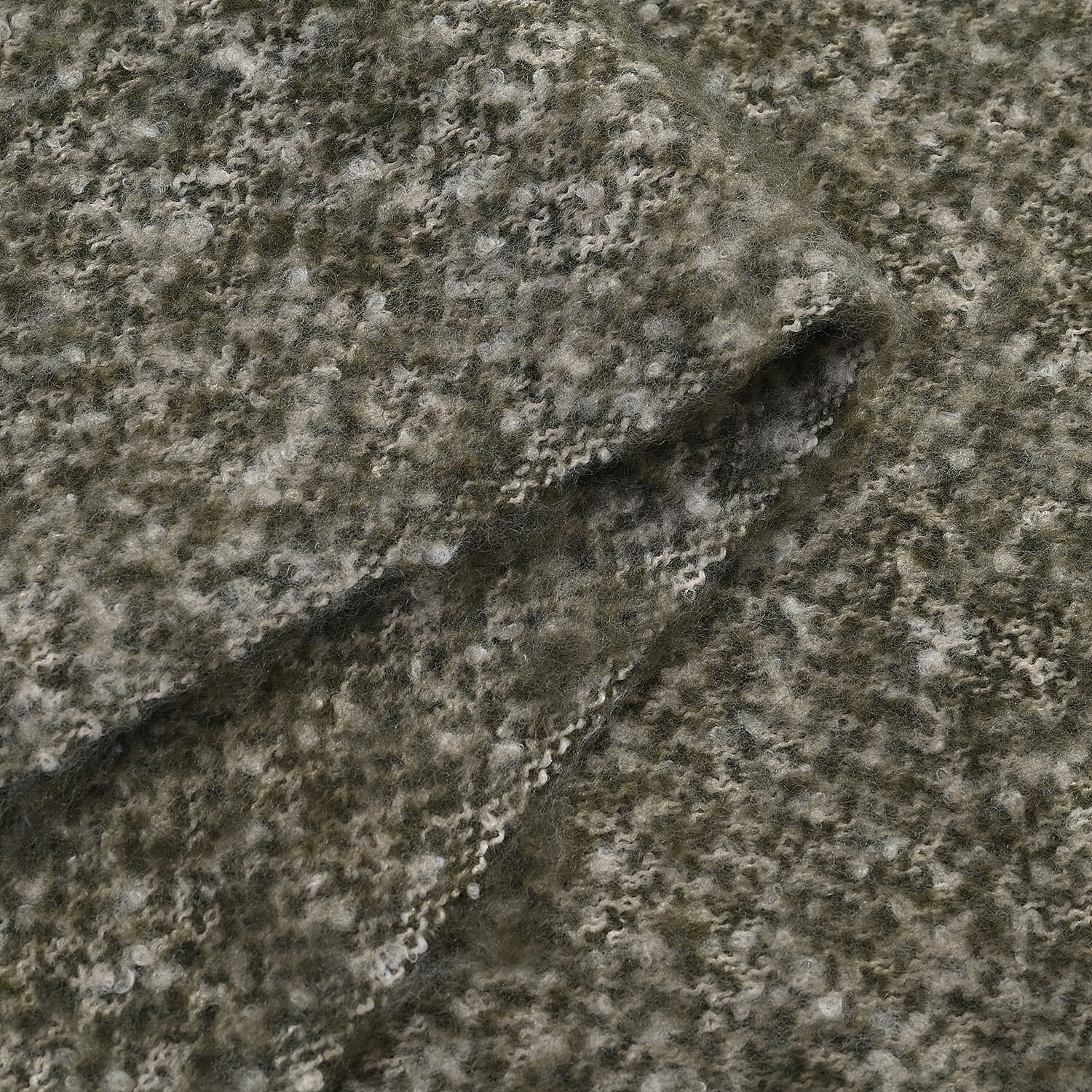 Polyester Solid Scarf (Size 186x30 cm) - Green