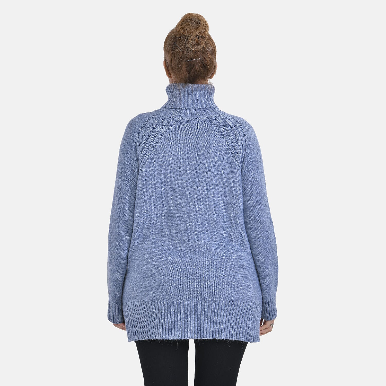 Tamsy Roll Neck Jumper - Beige