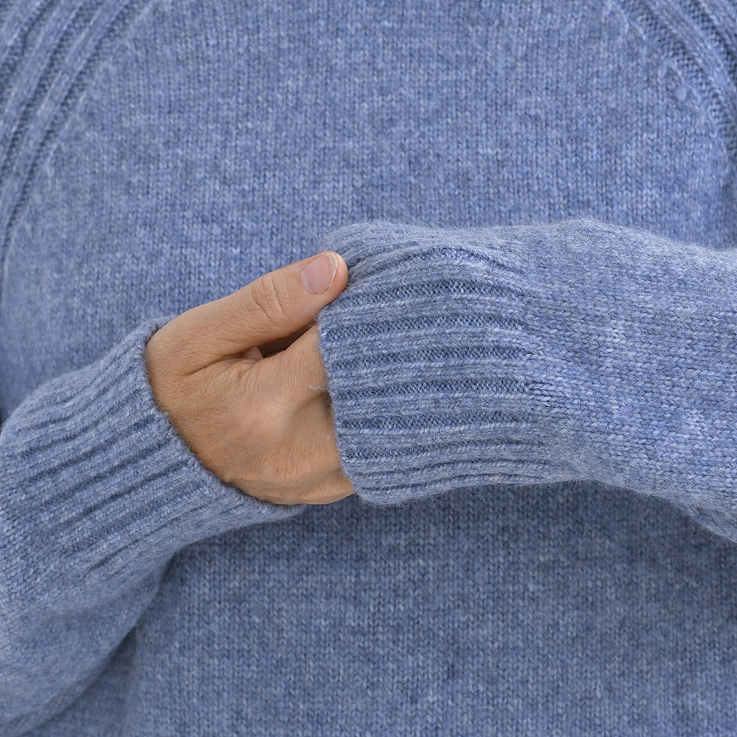 Tamsy Roll Neck Jumper - Beige