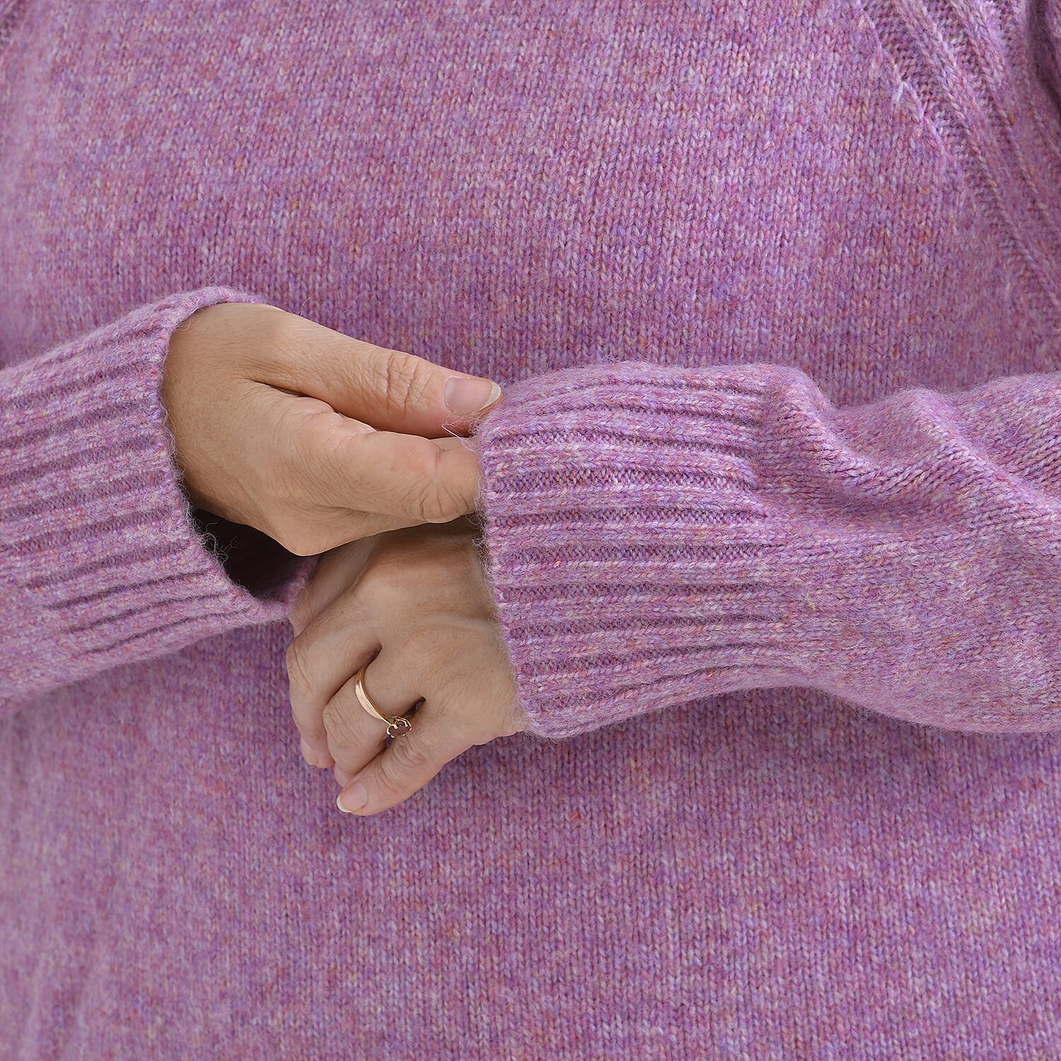 Tamsy Roll Neck Jumper - Beige