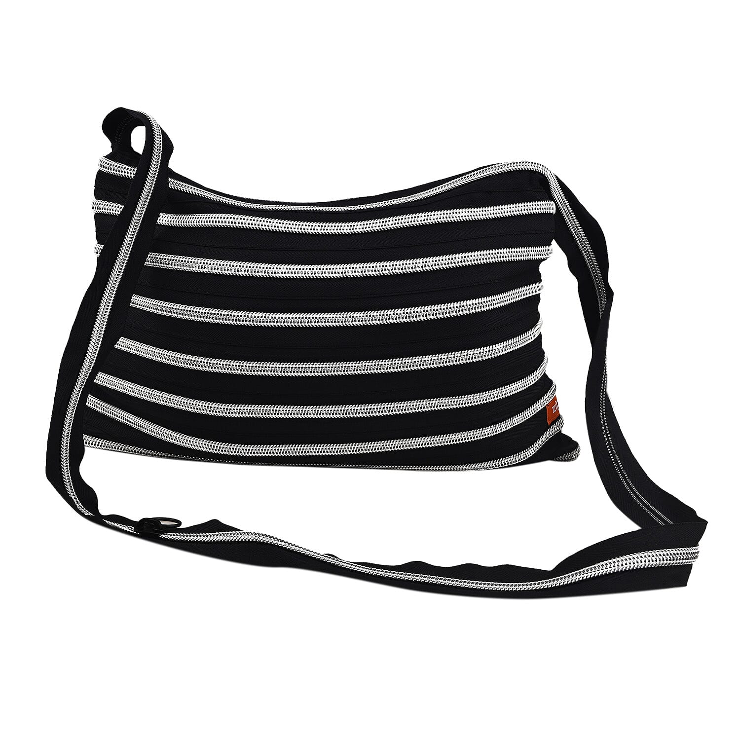 Zipit Crossbody Bag - Black