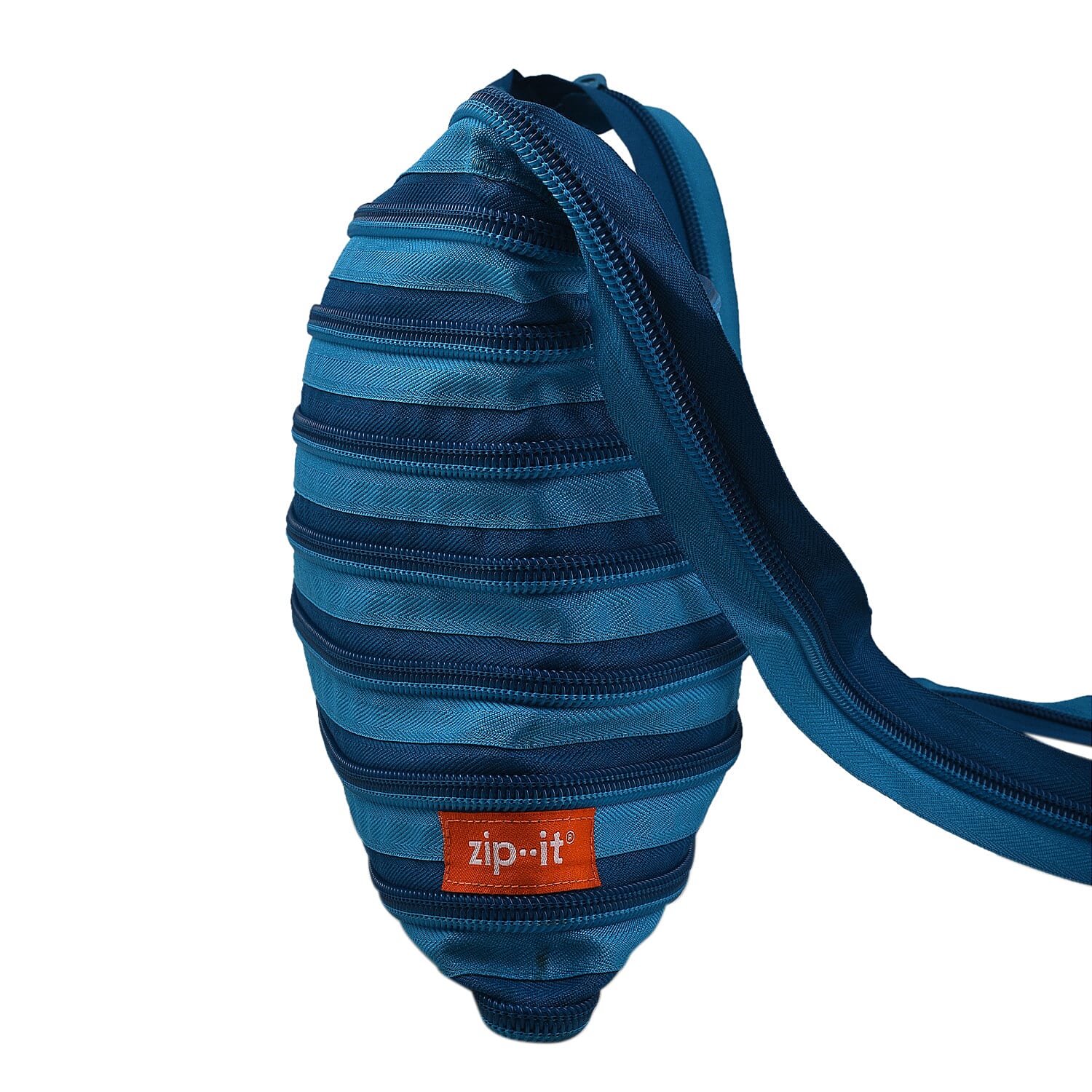 Zipit Crossbody Bag - Blue