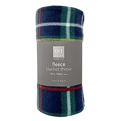 Fleece Throw Blanket (Size 120 x 150 cm)