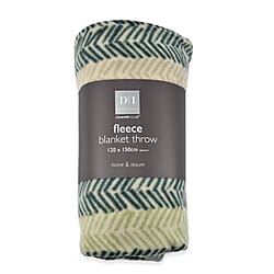 Fleece Throw Blanket (Size 120 x 150 cm)