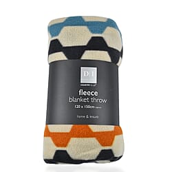 Fleece Throw Blanket (Size 120 x 150 cm)