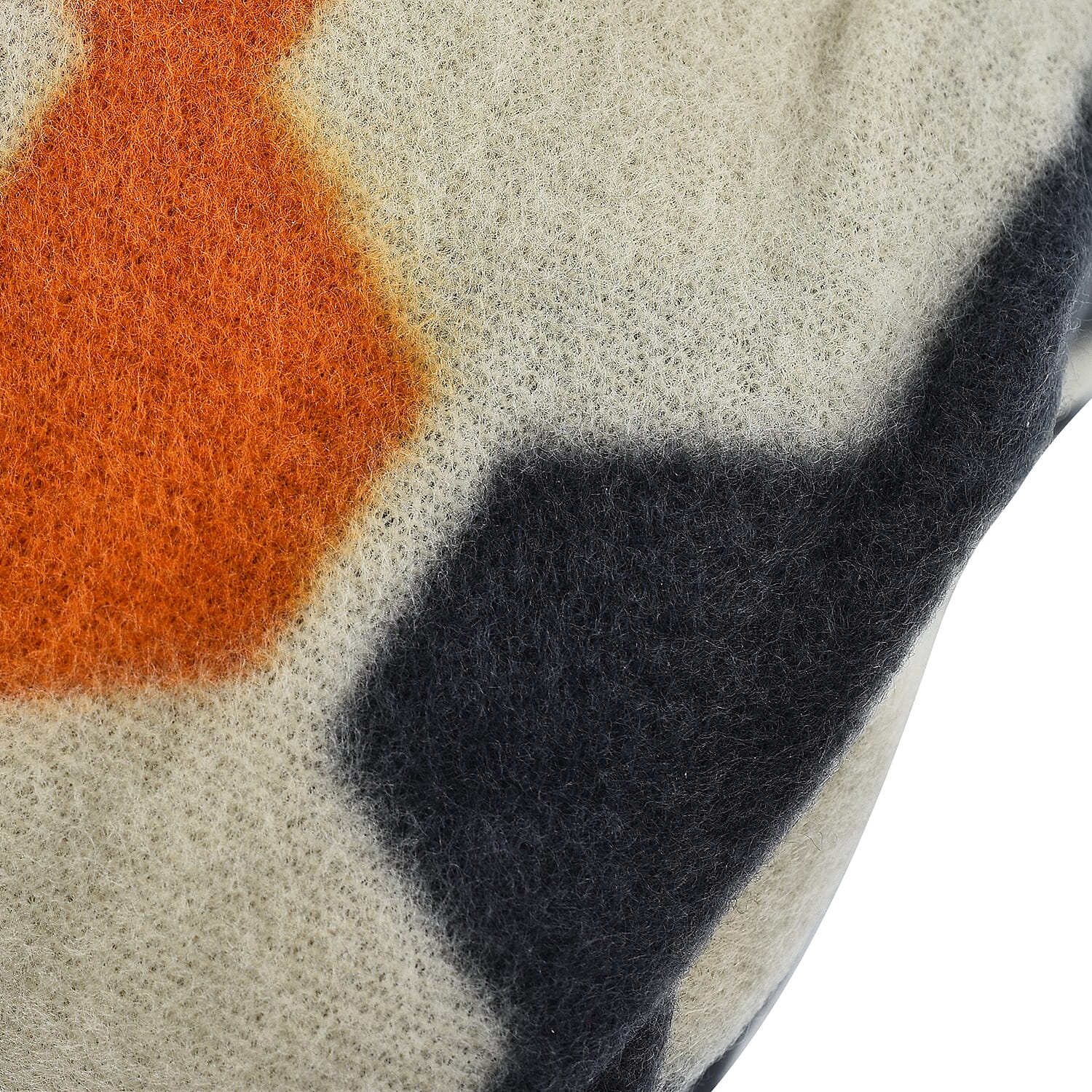 Multi Colour Geometric Printed Fleece Blanket (Size, 150x120 cm) - Multi