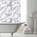 EVA Shower Curtain (Size 180x180 cm) - Light Green