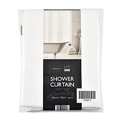 EVA Shower Curtain (Size 180x180 cm) - Light Green