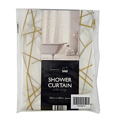 EVA Shower Curtain (Size 180x180 cm) - Light Green