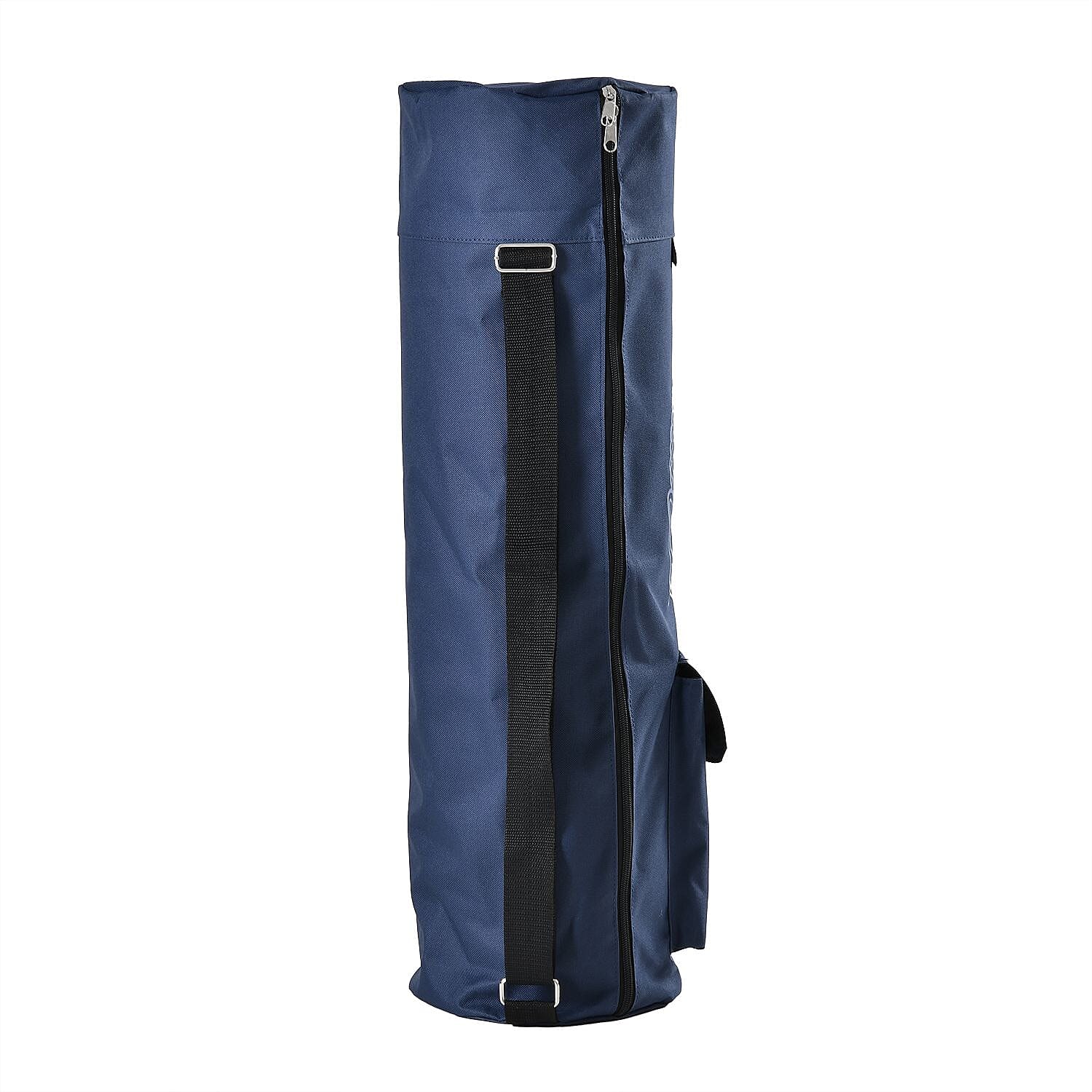 Soul Smart Buddha Printed Yoga Bag (Size 70x20 cm) - Navy & Light Blue