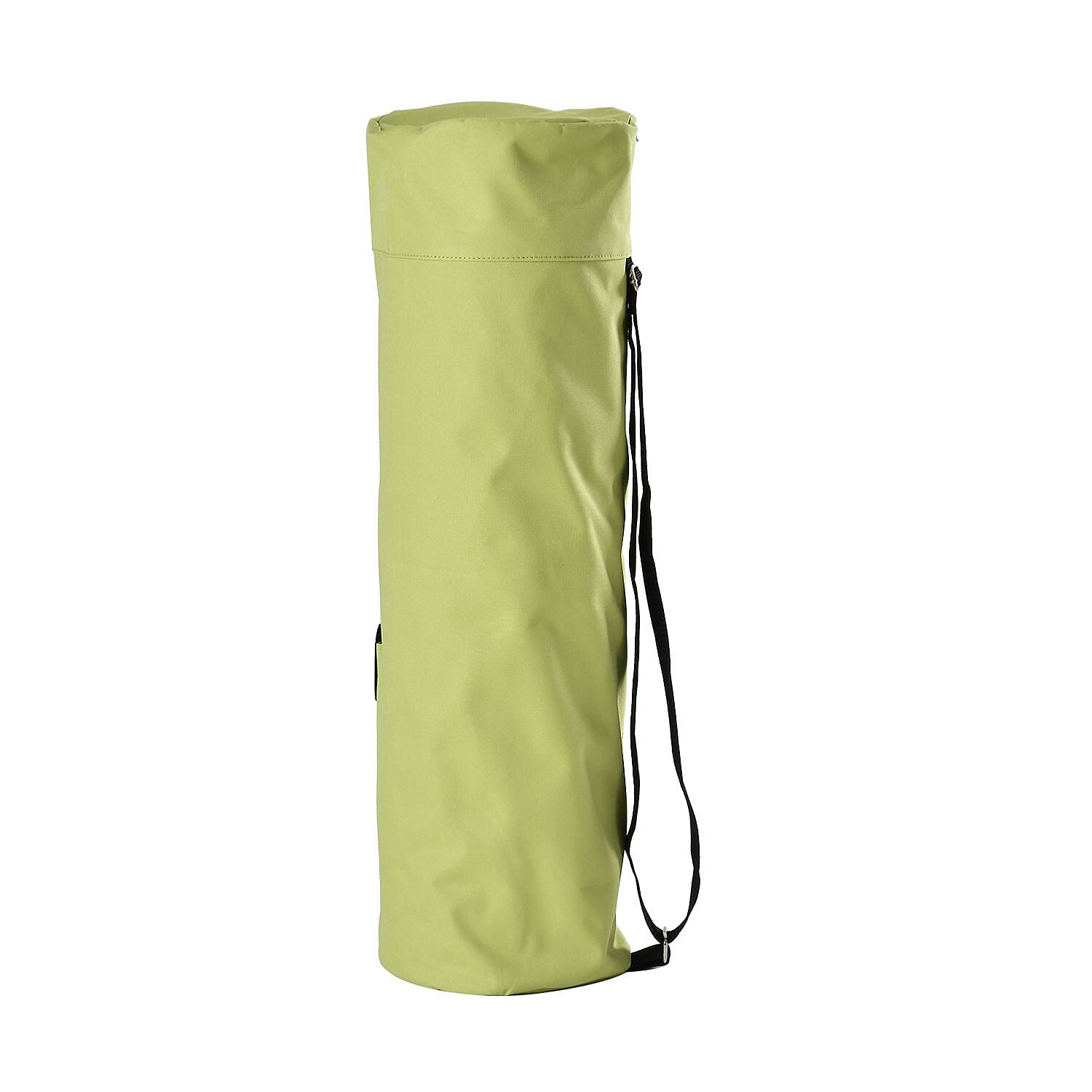 Soul Smart Buddha Printed Yoga Bag (Size 70x20 cm) - Green & Grey