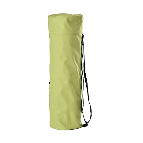 Soul Smart Buddha Printed Yoga Bag (Size 70x20 cm) - Green & Grey