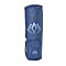 Soul Smart Lotus Printed Yoga Bag (Size 70x20 cm) - Navy & Light Blue