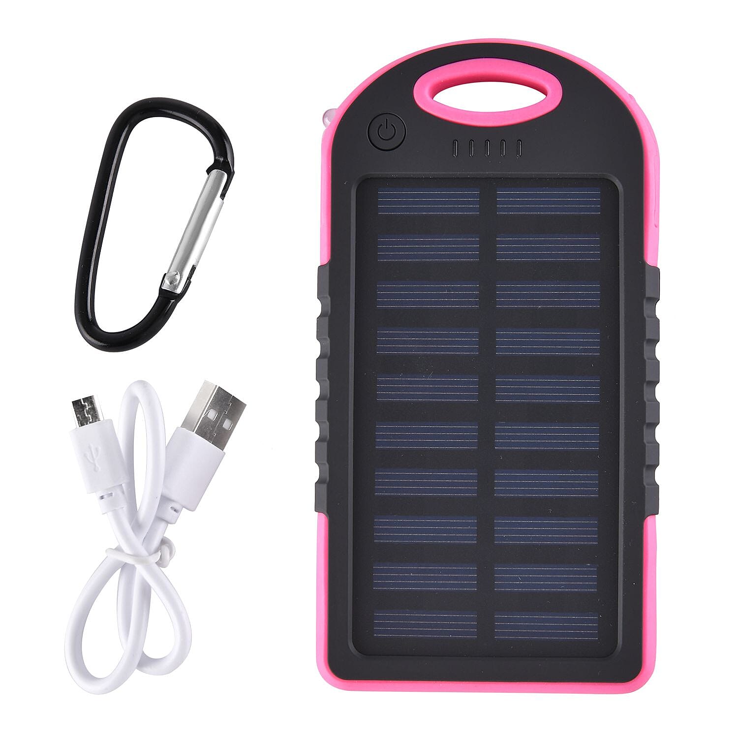 Solar Charging Power Bank 5000 mAH- Blue