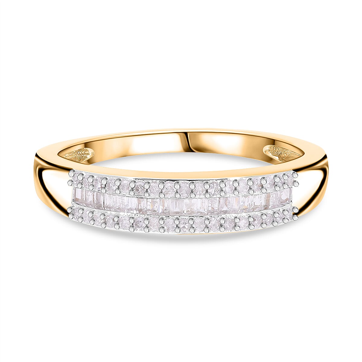 Diamond Wedding Band Ring in Sterling Silver Diamond Wedding Band Ring in Sterling Silver