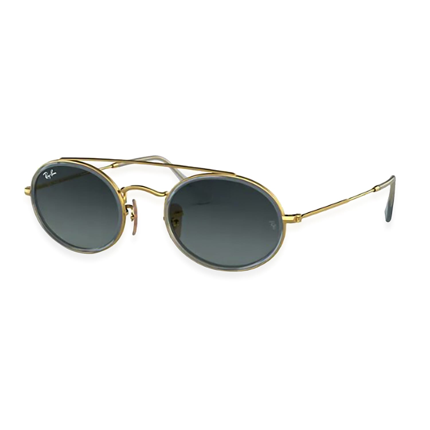 RAY BAN CLOSE OUT - Unisex Aviator Sunglasses - Gold Blue