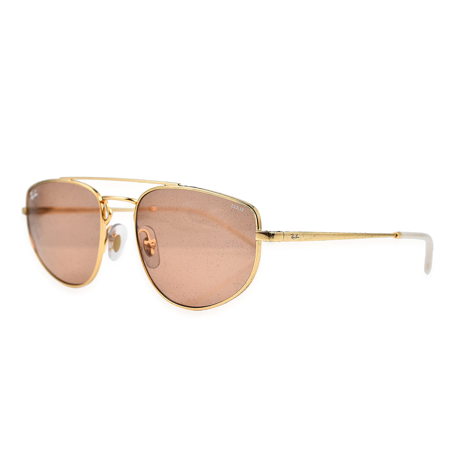 RAY BAN CLOSE OUT - Unisex Rectangle Sunglasses - Gold - 7560451 - TJC