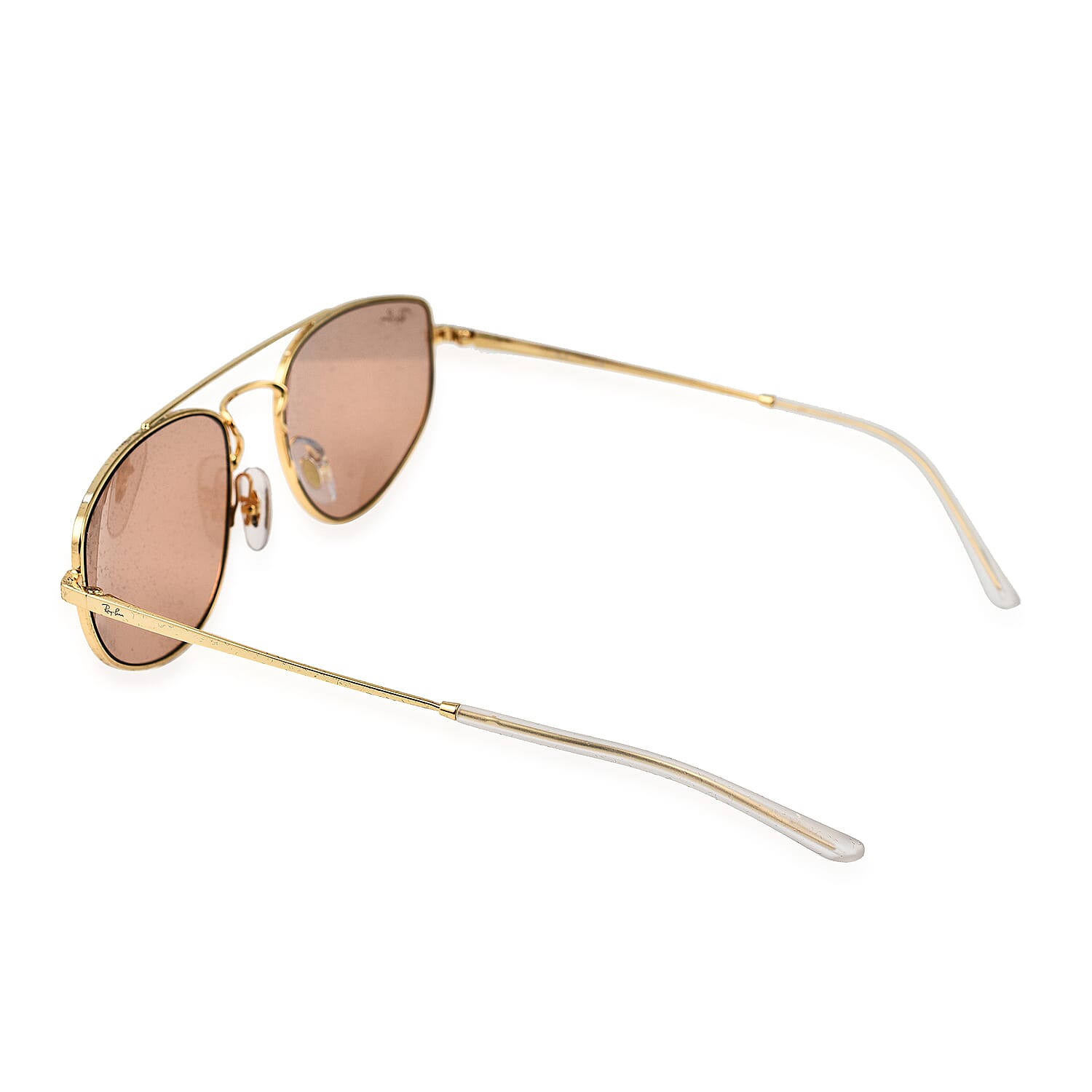 RAY BAN CLOSE OUT - Unisex Rectangle Sunglasses - Gold