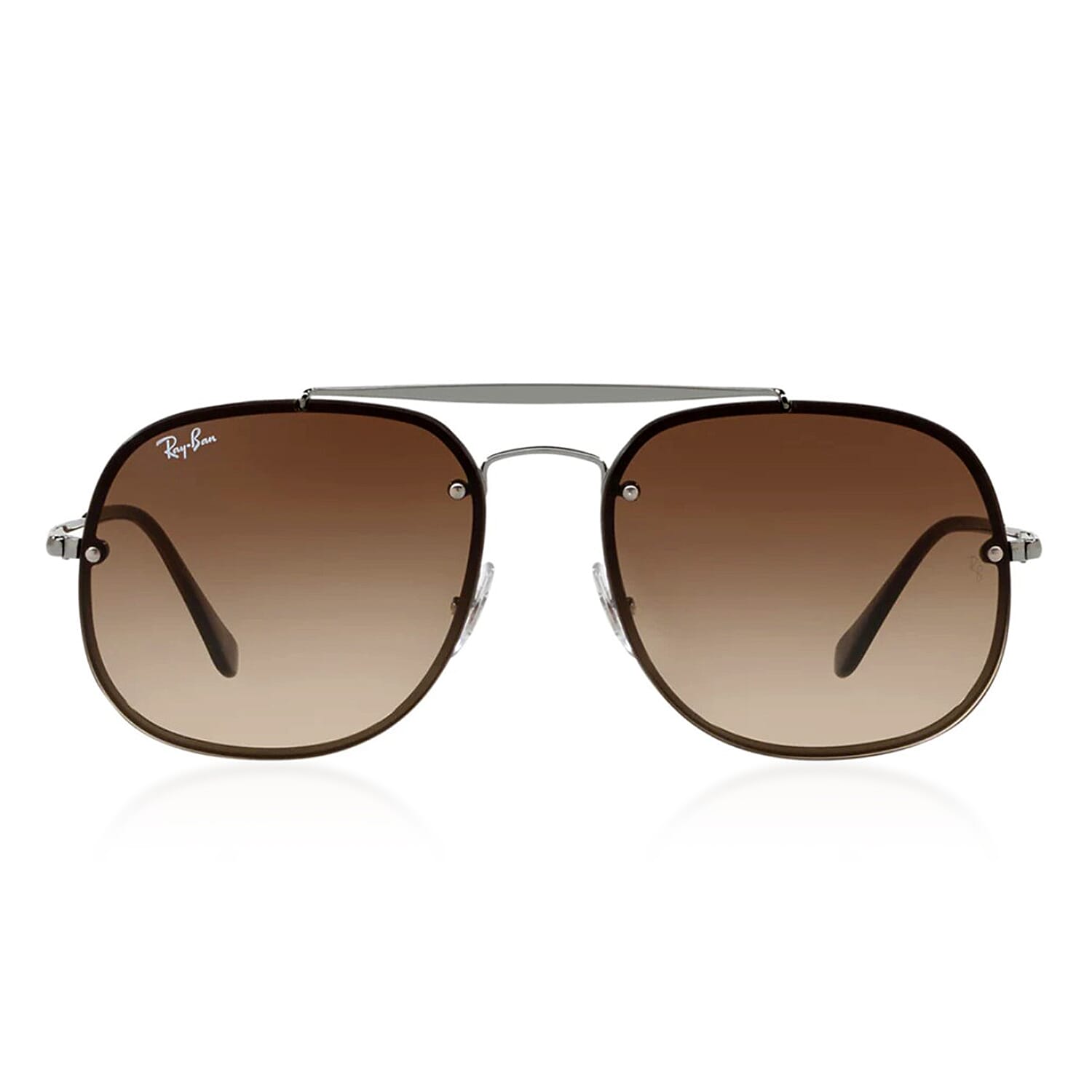RAY BAN CLOSE OUT - Unisex Square Sunglasses - Light Brown