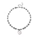 White Shell Pearl Necklace (Size - 20) 0.01 ct 0.010 Ct.