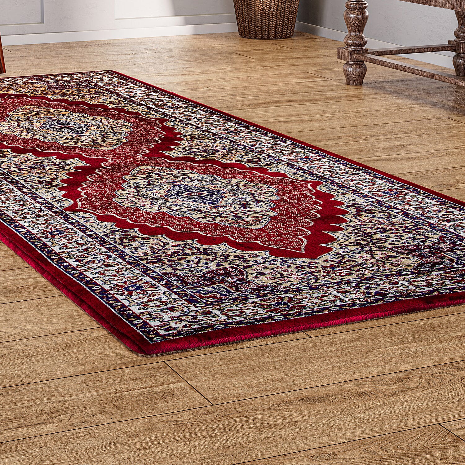 Patterned Rug and Door Mat