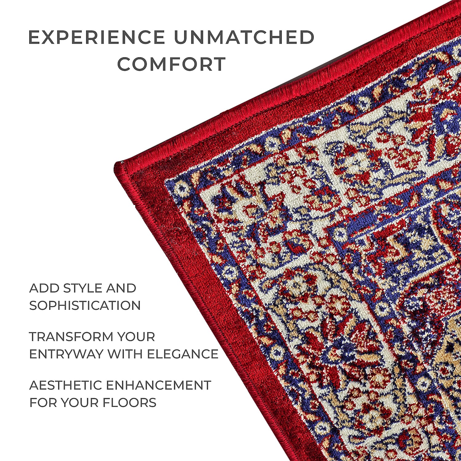 Patterned Rug and Door Mat